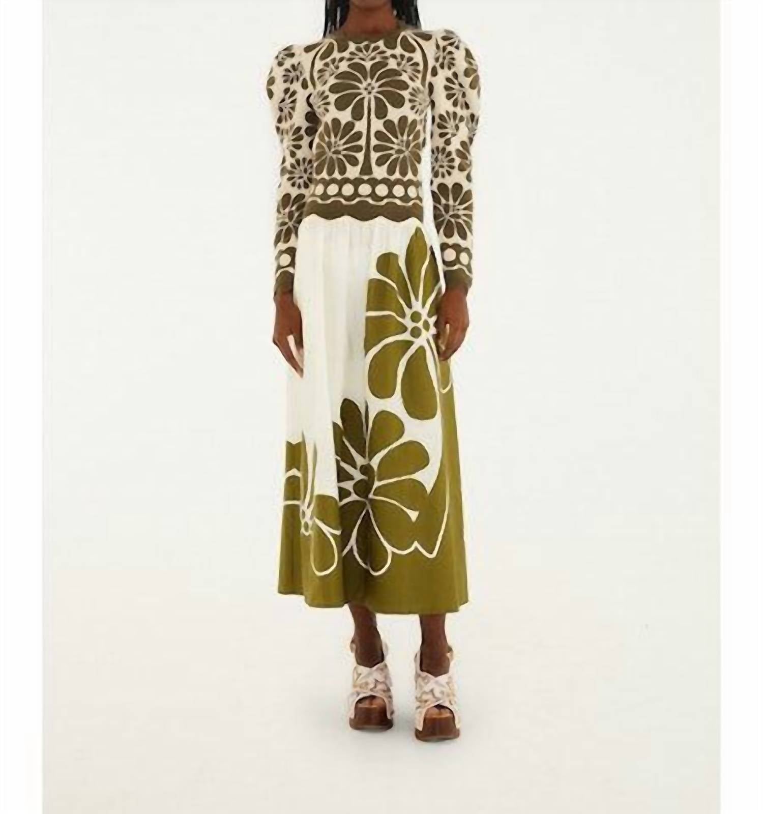 Farm Rio - Palermo Midi Skirt