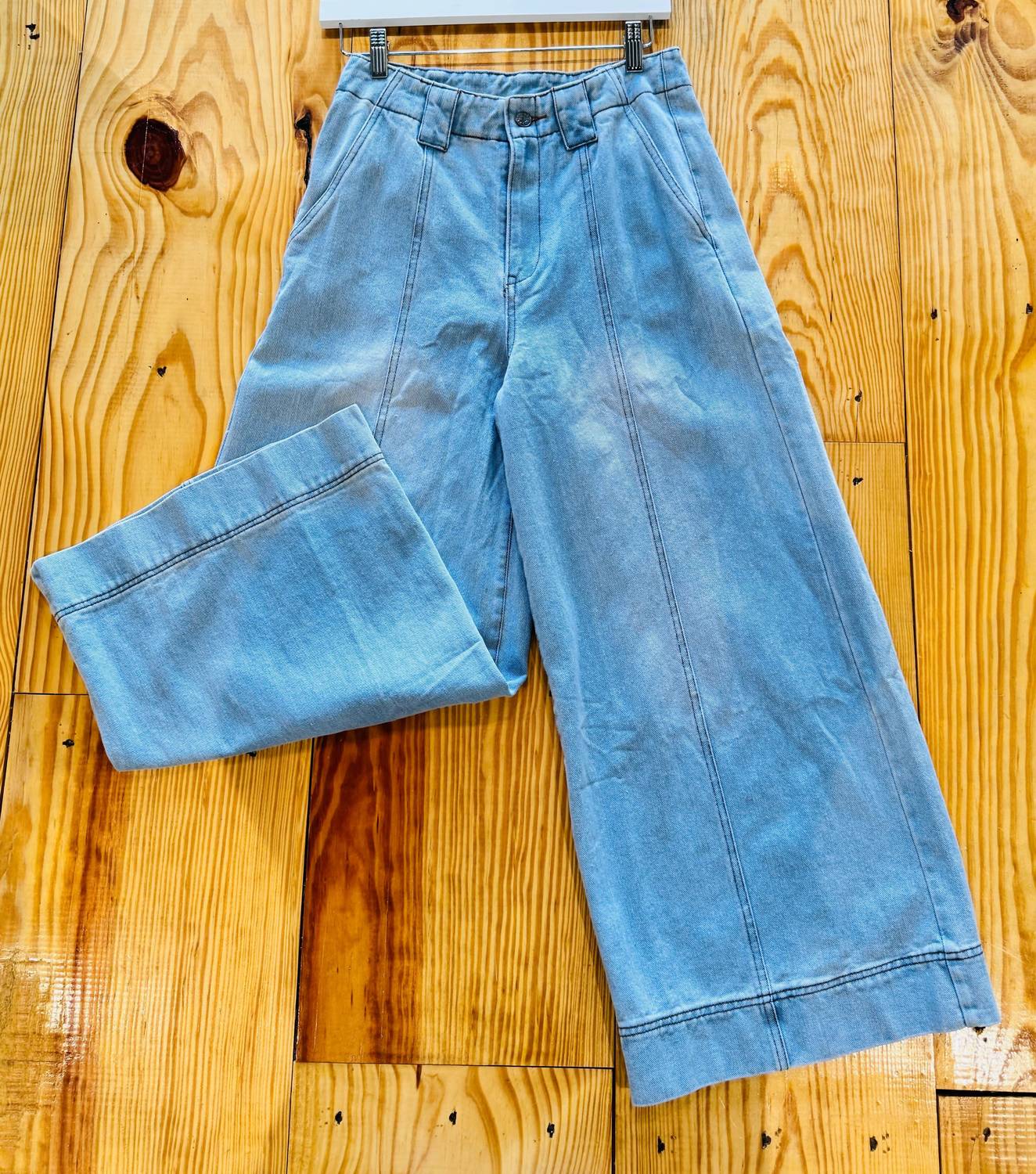 Entro - Women's Denim Wide Leg Jeans