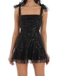 Lucy In The Sky - Women's Evermore Sequin Mini Dress