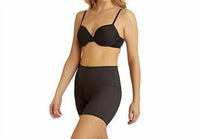 Miraclesuit Comfy Curves Waistline Bike Pants in black - women's shorts - detail view
