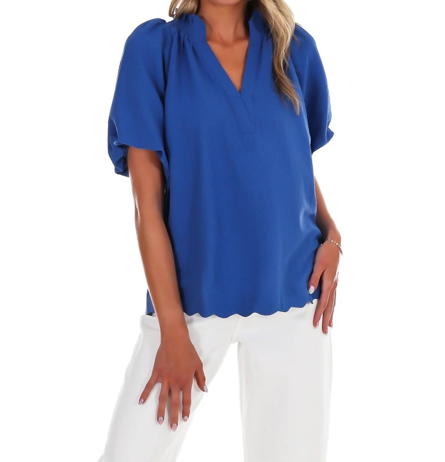 Umgee - Women's Easy Daydream Textured Top