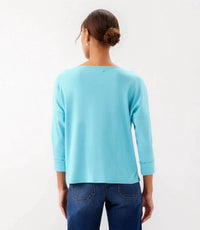 Karen Kane - Ribbed Boatneck Top
