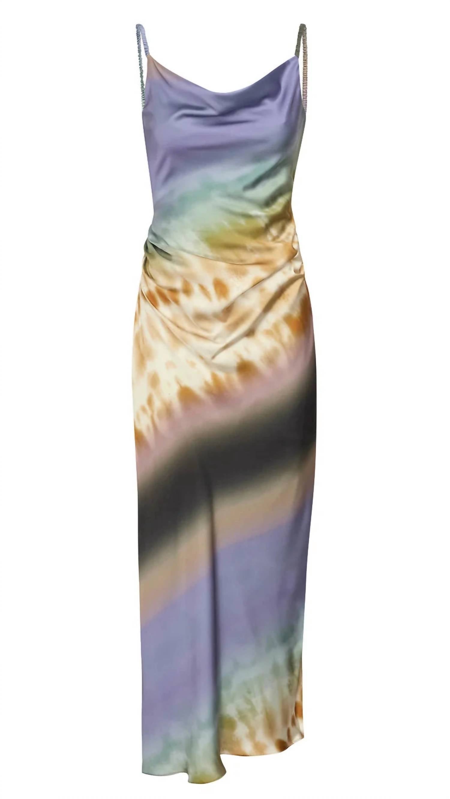 Misa Los Angeles - Livia Satin Cowl Dress