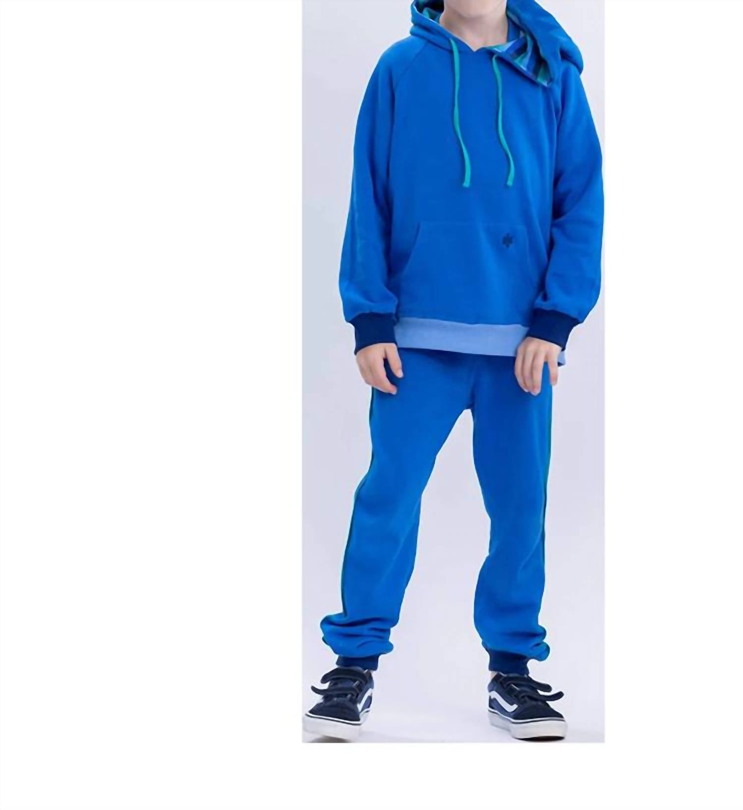 Macrae Skye - Kid's Hooded Poppy Sweatshirt