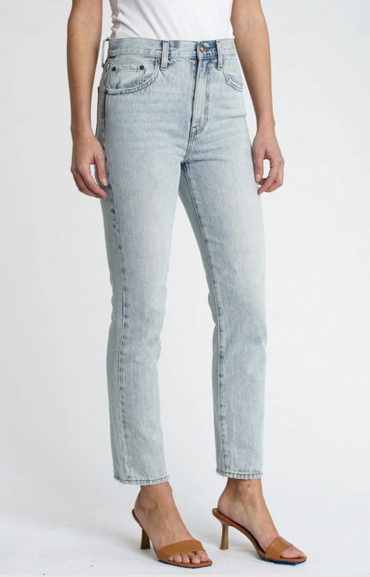 Keaton High Rise Slim Straight Jean