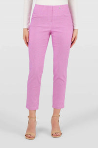 Robell - Bella Geometric Print Ankle Pants