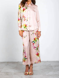 Lavender Brown - Aniya Wide Leg Pants