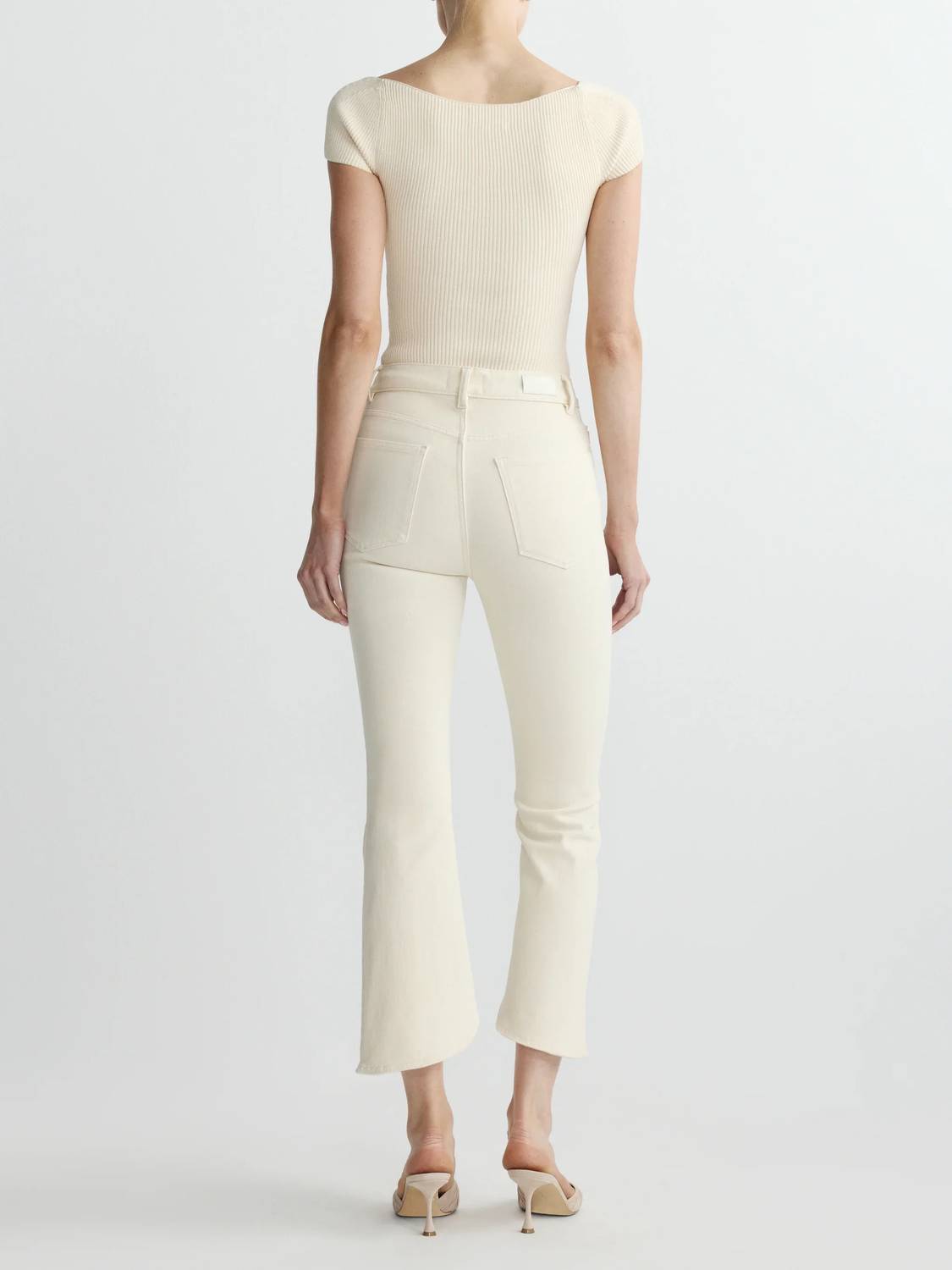Dl1961 - Women'S - Bridget Boot Crop Scalloped Hem Jeans