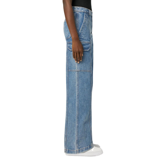 Hudson - High Rise Wide Leg Cargo