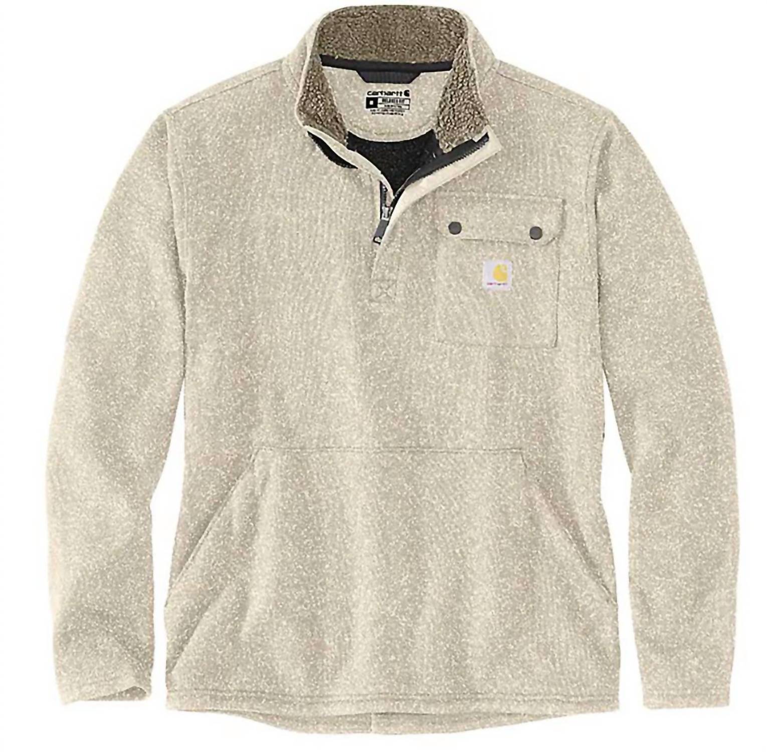 Carhartt - Men's Relaxed Fit 1/4 Zip Fleece Pocket Sweatshirt