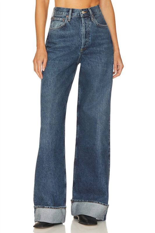 Agolde - Dame High Rise Wide Leg Jeans