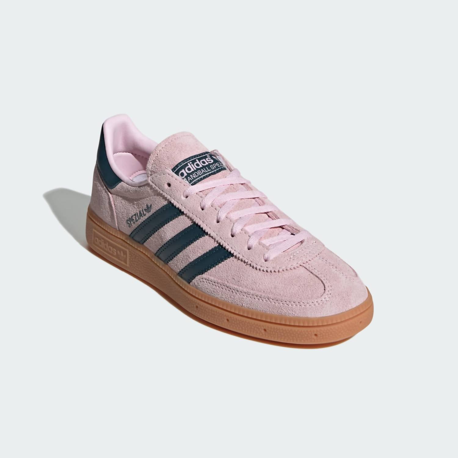 adidas Women's Handball Spezial Suede Casual Sneaker in pink - women's sneaker - detail view