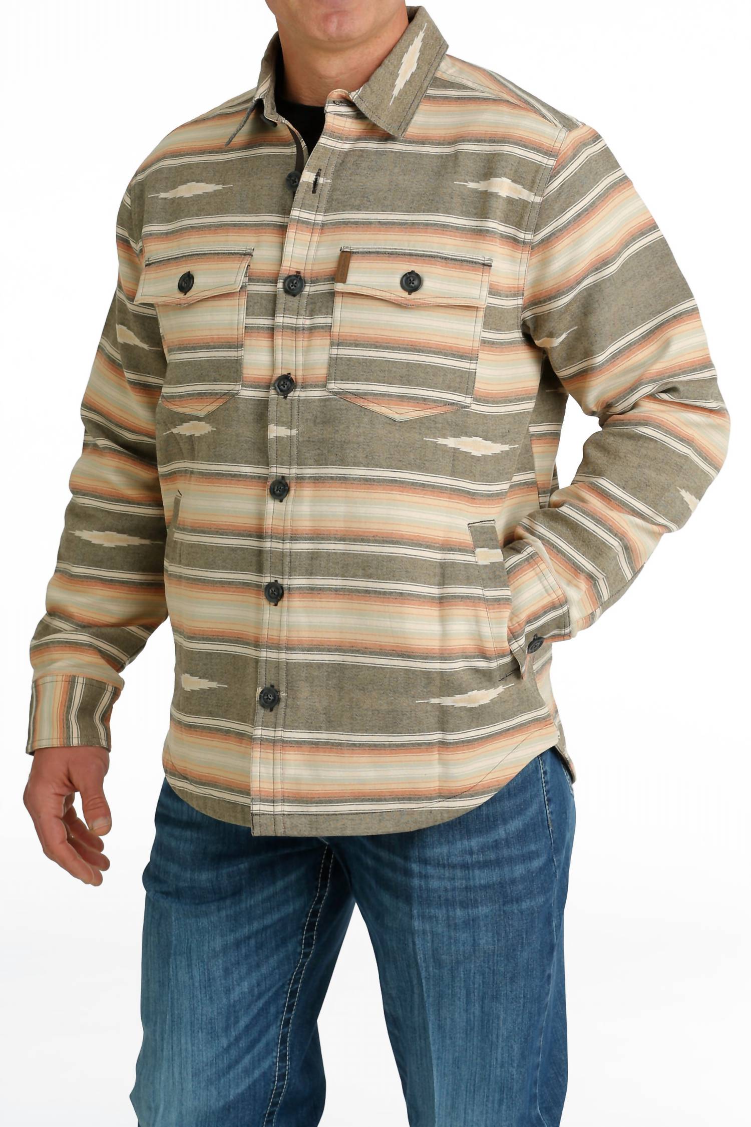 Cinch - Men's Jacquard Shirt Jacket