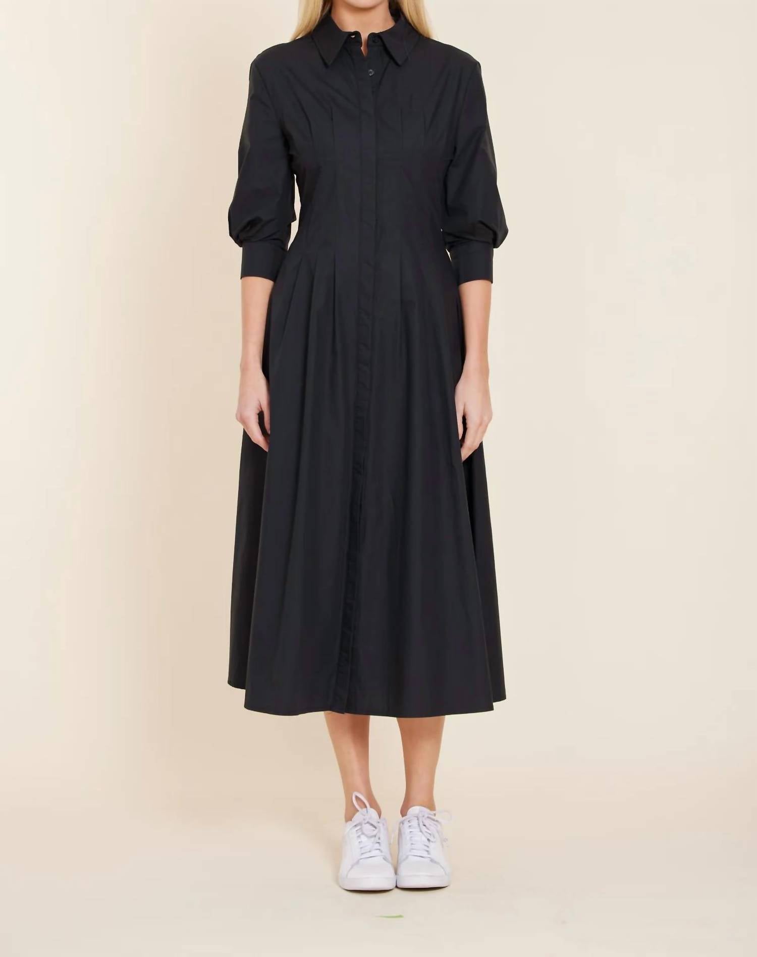 Dolce Cabo - Poplin Dress With Darted Waist
