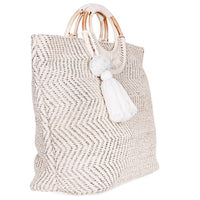 America & Beyond - Women's Embellished Shoulder Bag