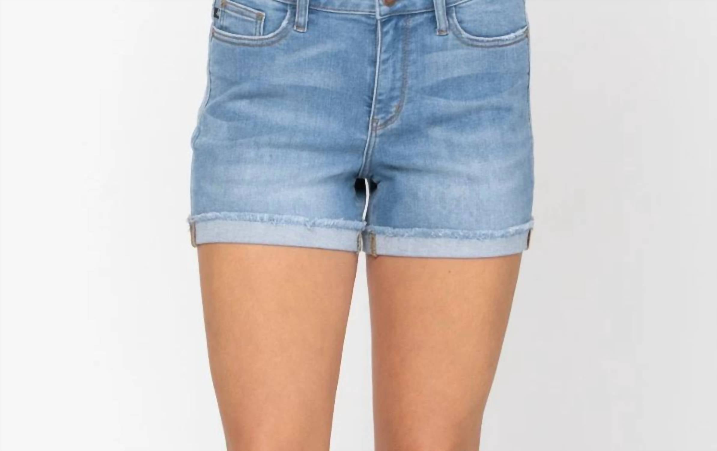 Judy Blue - Sun-catcher Cuffed Hem Shorts
