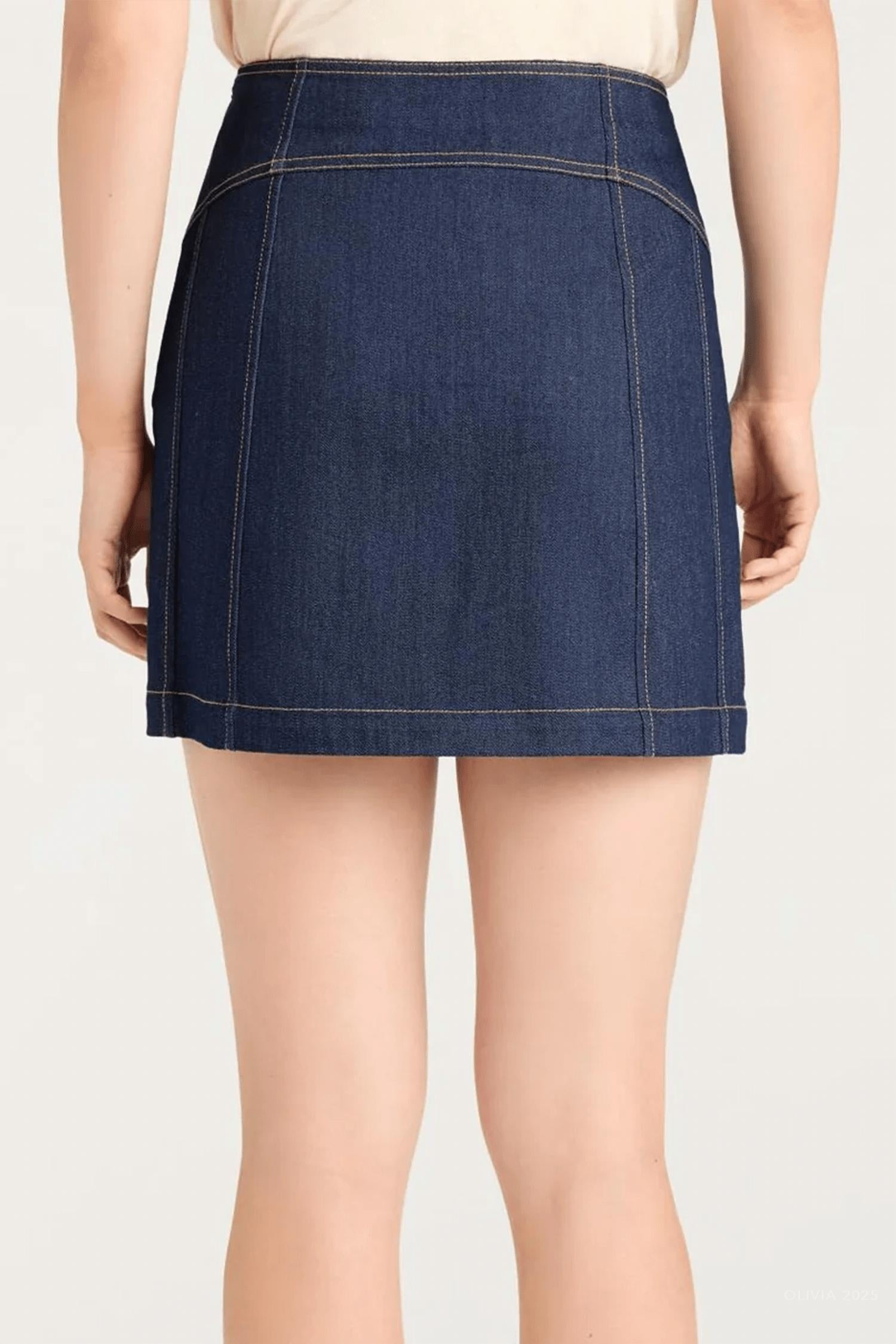 Cinq A Sept - Denim Claudia Mini Skirt