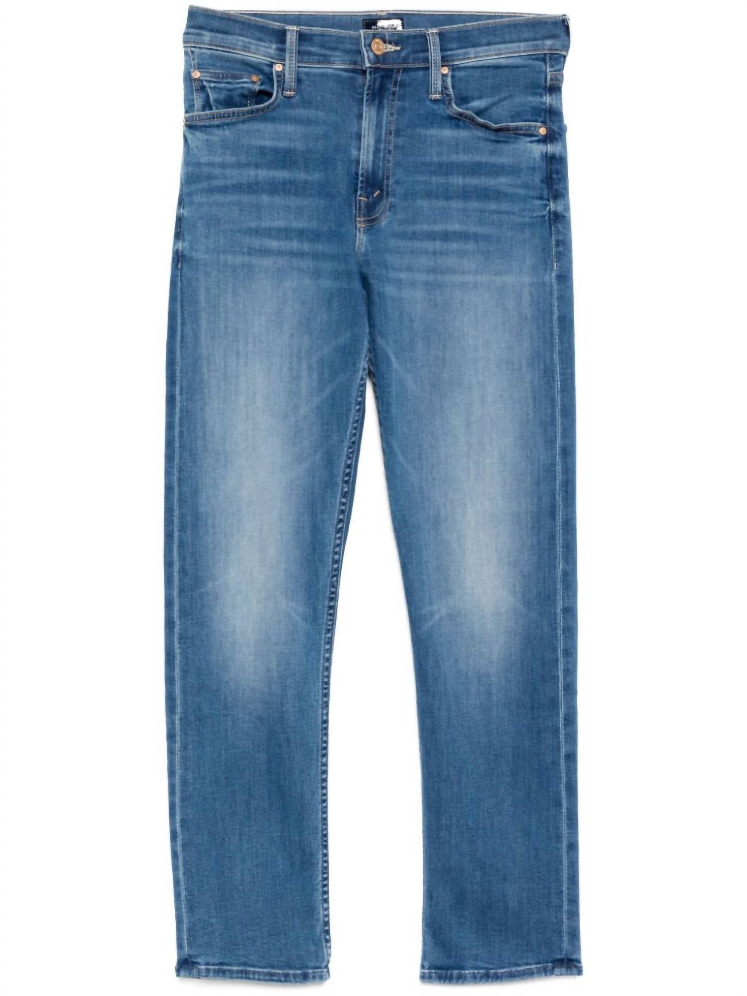 Mother - Mid Rise Ankle Straight-leg Jean