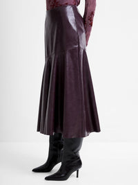 French Connection - Kayleigh Fluted Midi Skirt