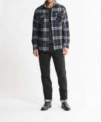 Jachs New York - Heritage Flannel Shirt and Thermal Crewneck Set - 2-Pack