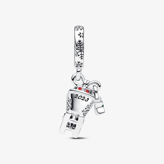 Pandora - Christmas Sleigh Dangle Charm