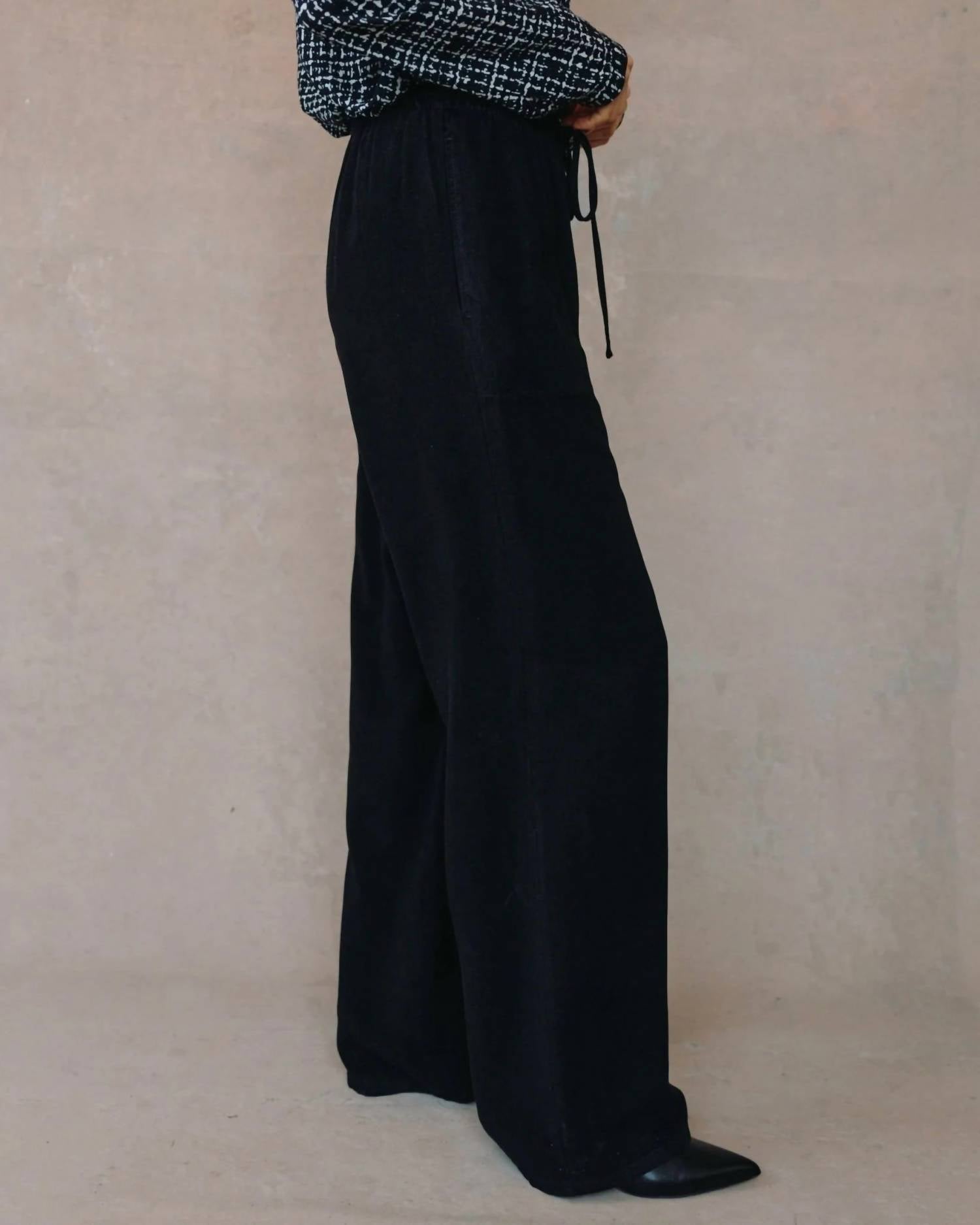 Bella Dahl - Kylie Wide Leg Drawstring Pant