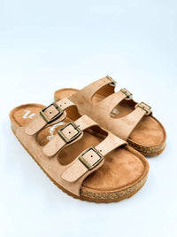Very G - Women's Ashley Buckle Straps Sandals