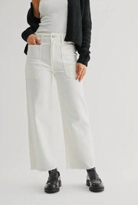 Just Black Denim - High Rise Utility Pocket Jean