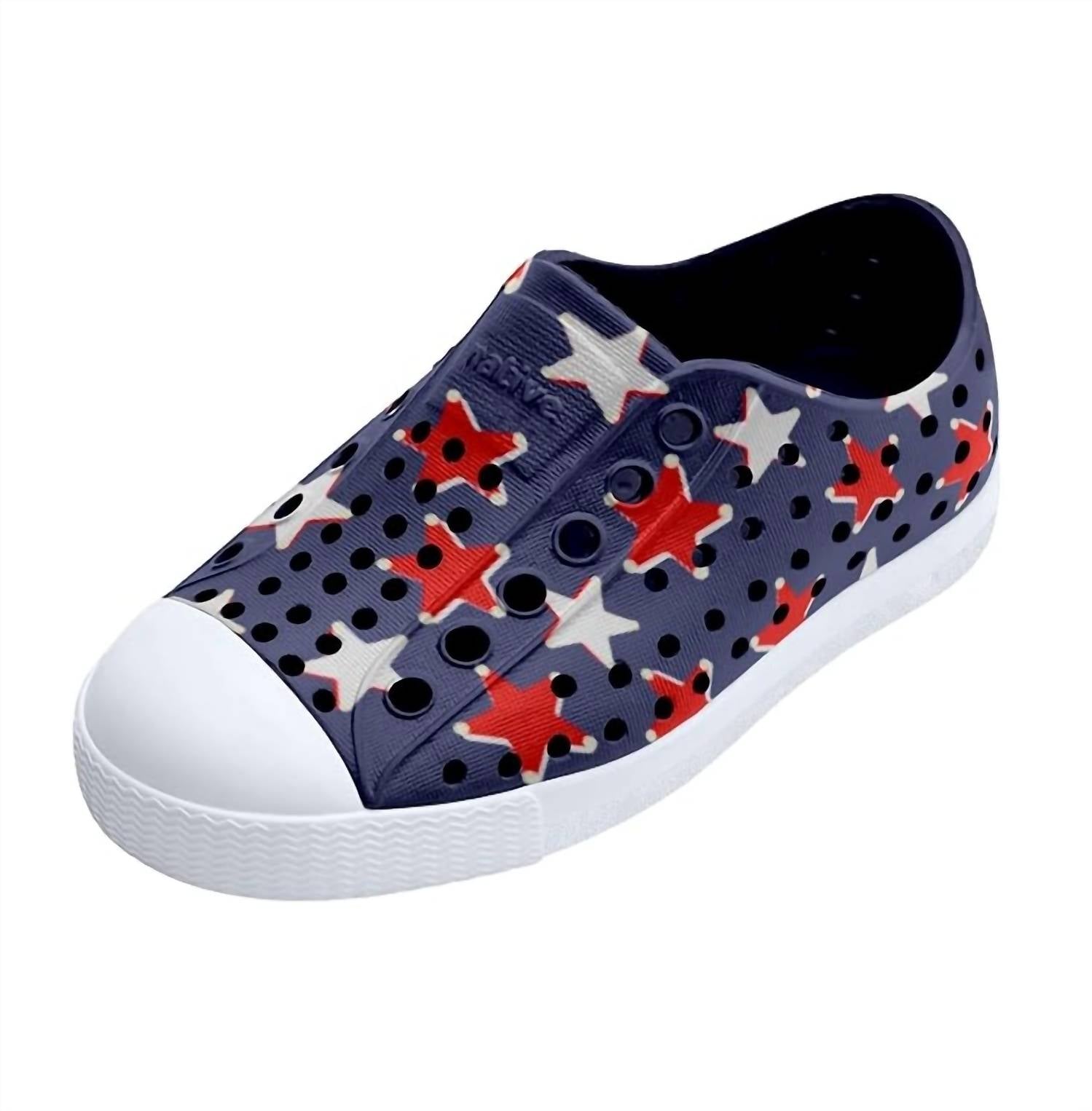 Native - Kids Jefferson Print Sneakers