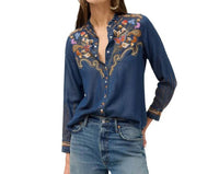 Johnny Was - DURAGO RUFFLE NECK SHIRT