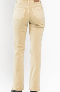 Judy Blue - Garment Dyed Slim Bootcut Jean