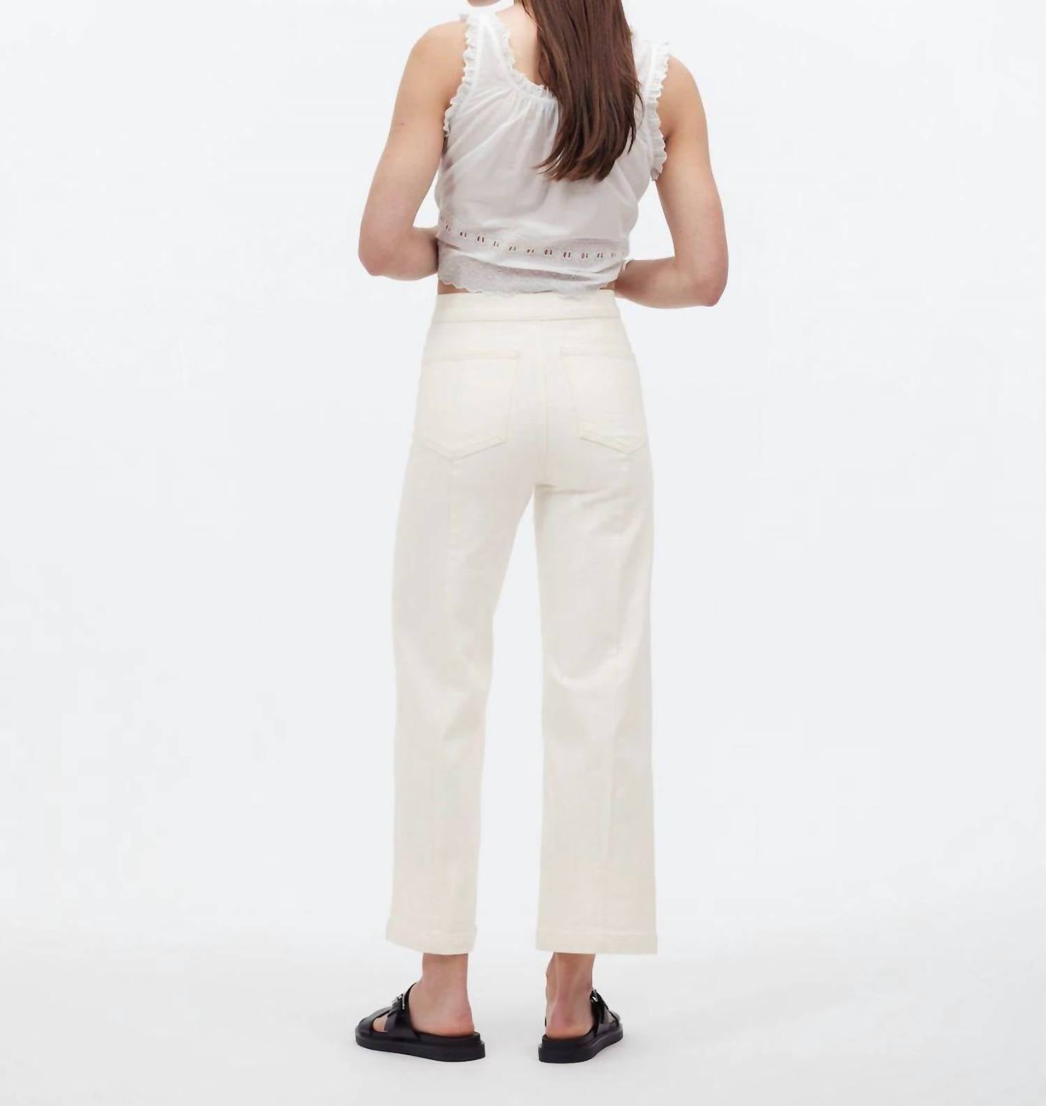 Madewell - Emmett Wide-leg Crop Jean - Petite