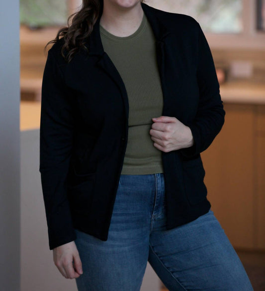 Stateside - Softest Fleece Long Sleeve Blazer