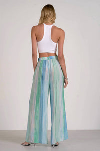 Elan - Striped Wide Leg Pants