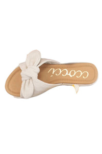 Ccocci - Women's Knotted Bow Sandals