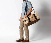 Duck Head - Men's Waxed Canvas Overnighter Bag