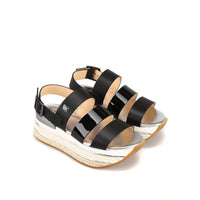 Hogan - Women's Leather Wedge Sandals