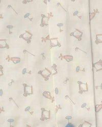 Luigi Kids - Girl's Golf Carts Embroidered Bloomer Set