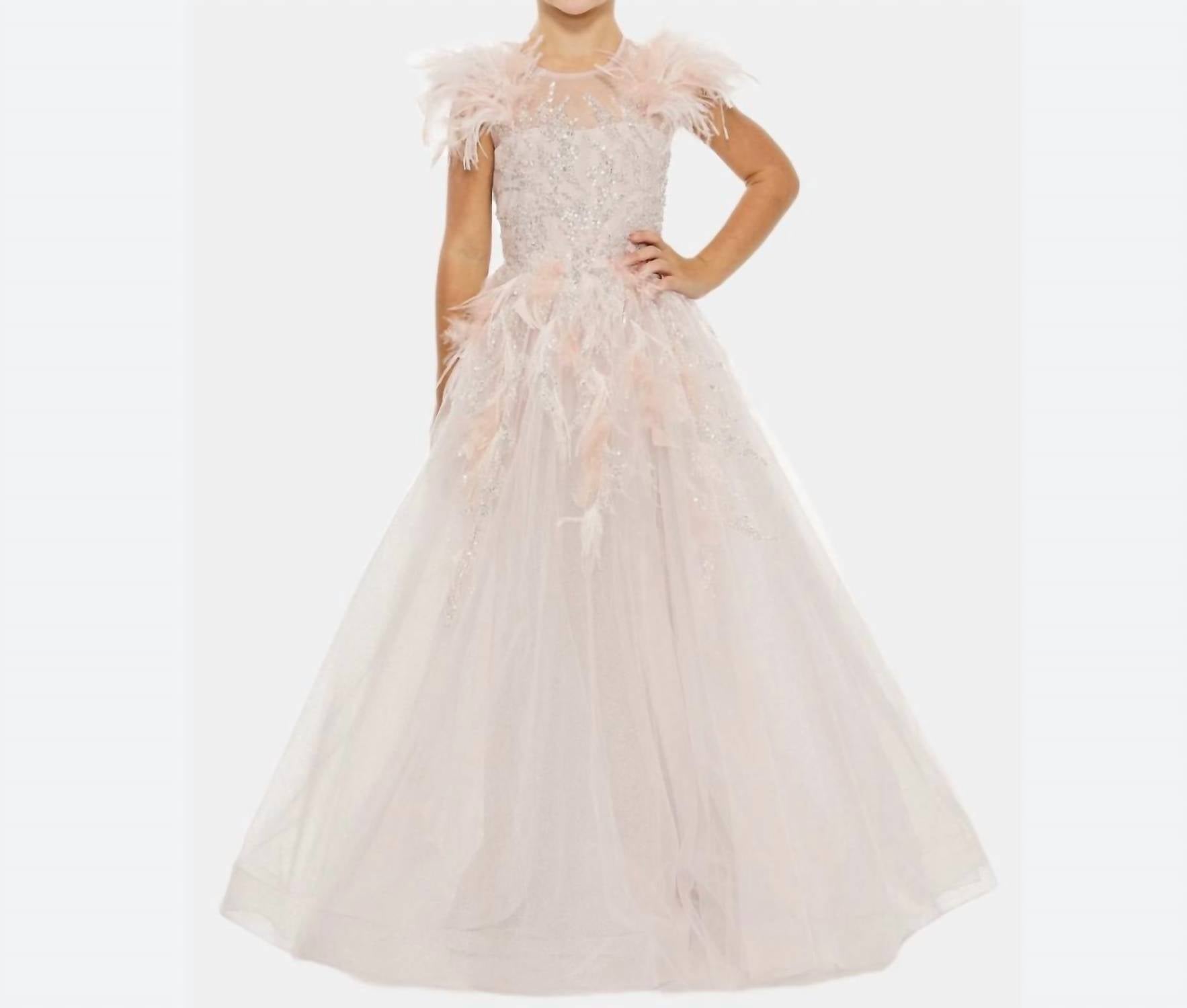Mac Duggal - Shimmering Cap Sleeve Dress