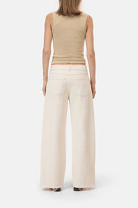 CLOSED Jayla Jeans in ivory - women's jeans - detail view