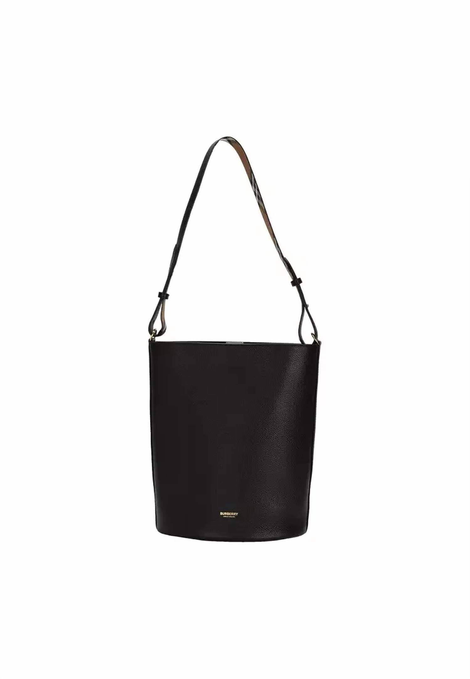 Burberry - Women's Medium Leather Bucket Bag