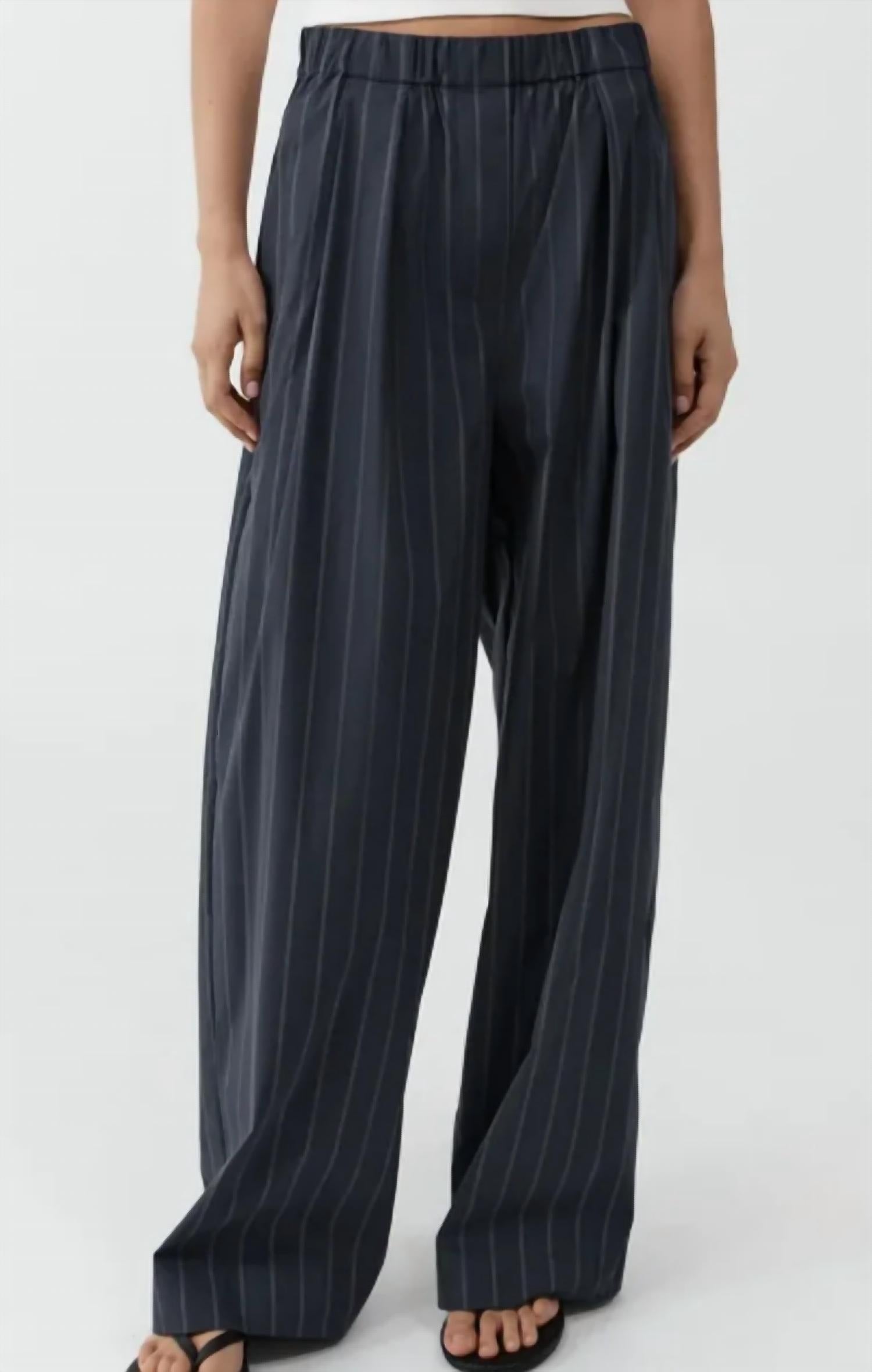 St. Agni - Relaxed Pleat Pants