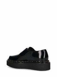 Valentino Garavani - Men's Single Monk Patent Leather Platform Loafers