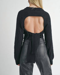 Sage The Label - Remind You Not Backless Sweater