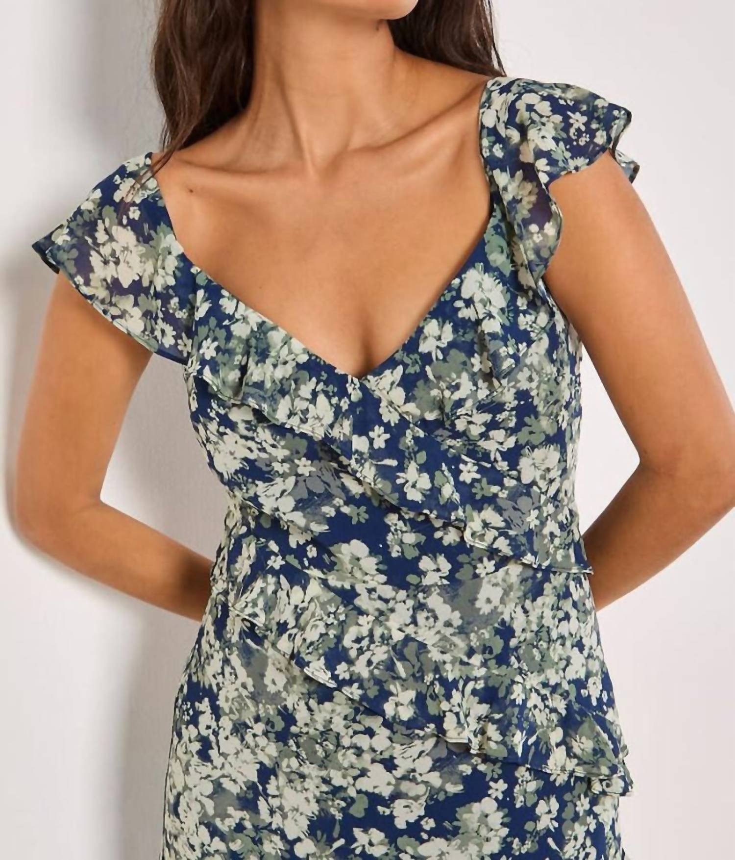 Apricot - Valeria Midi Dress