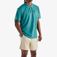 Malbon Golf - Two Man Scramble Pique Polo