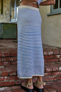 By Together - Striped Knit Skirt