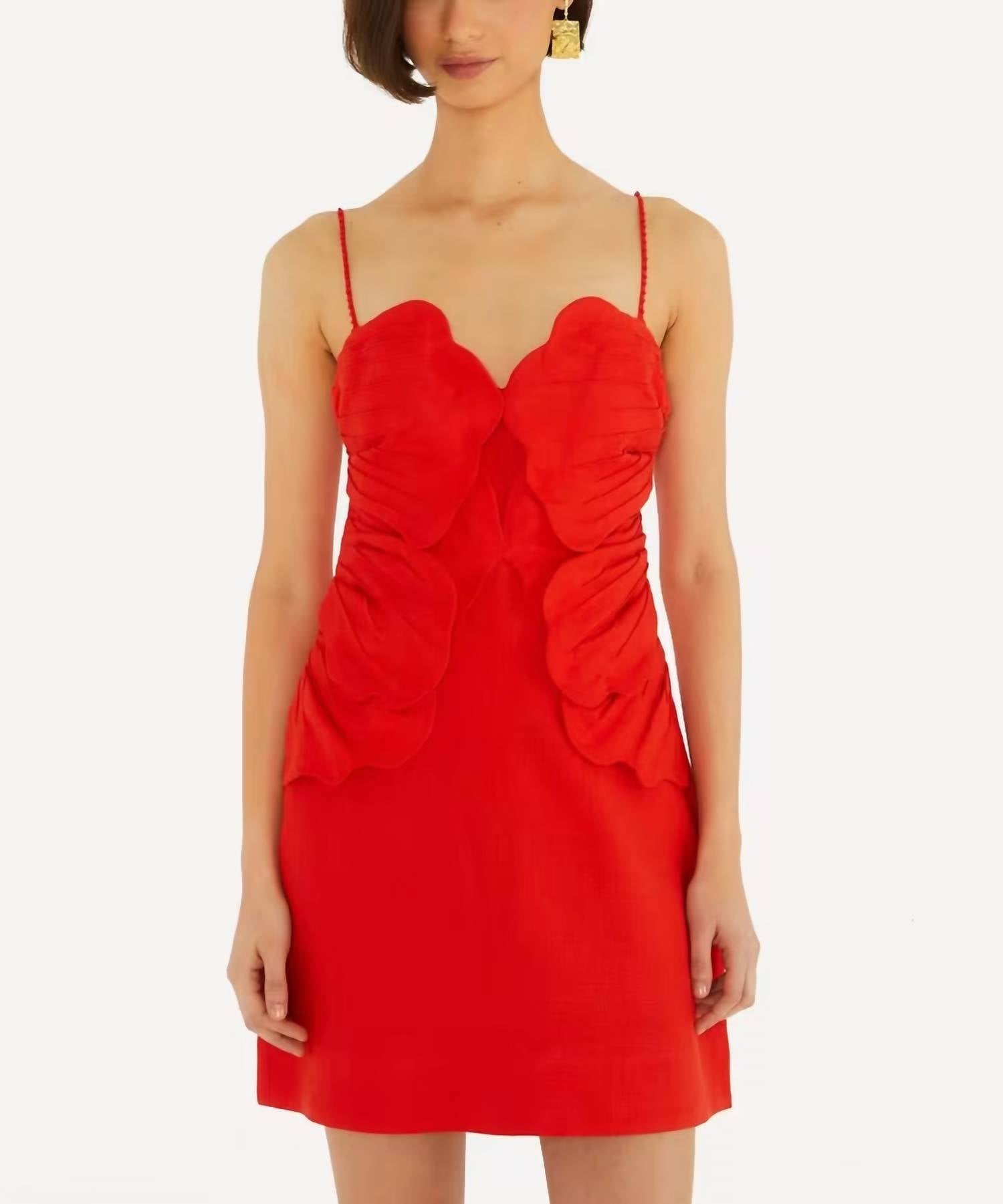 Farm Rio - Sleeveless Flower Mini Dress