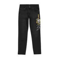 Ed Hardy - Dagger Skull Slim Taper Jean