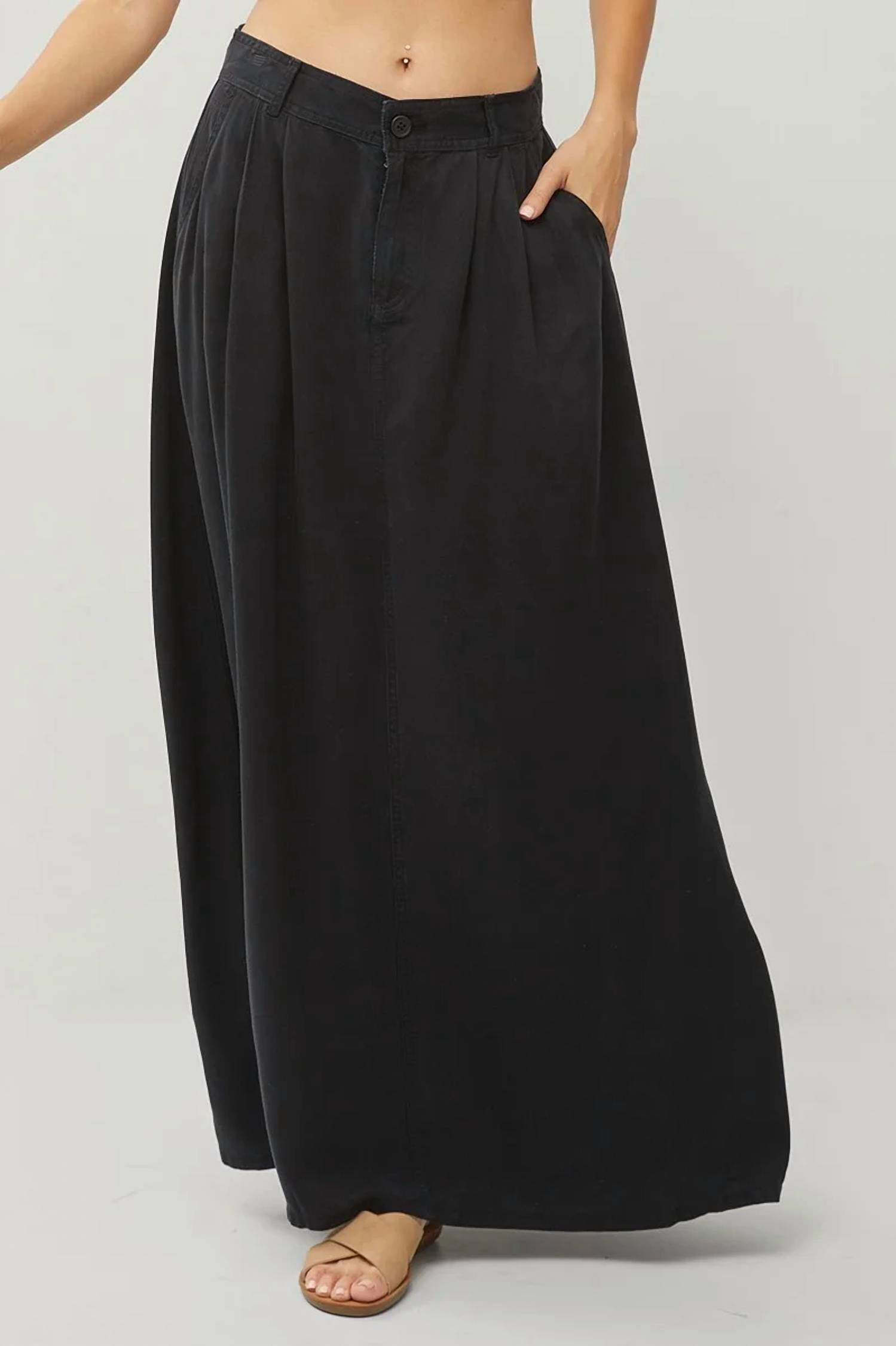 Risen - High Rise Maxi Skirt